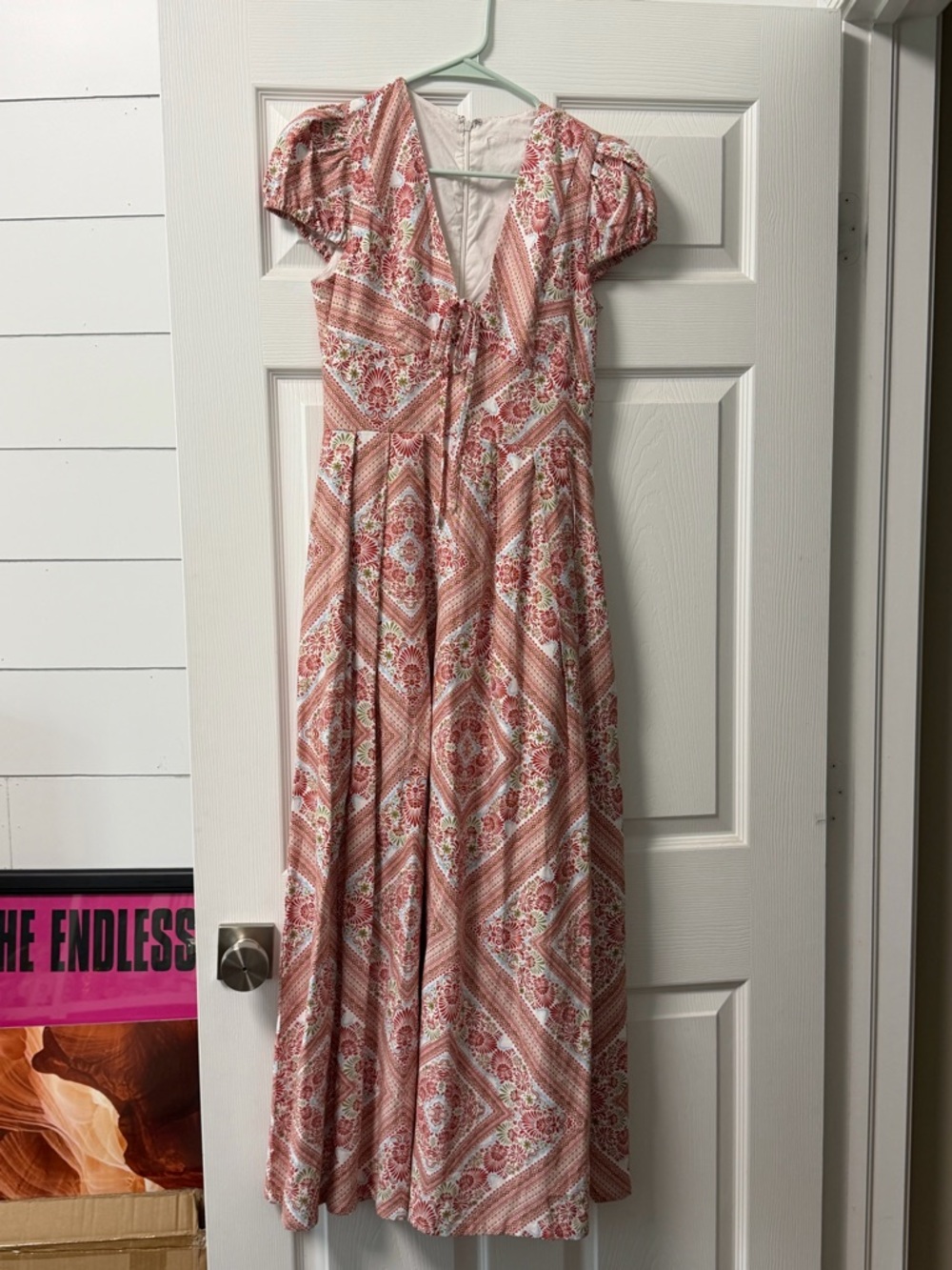 Avec Les Filles Floral Maxi Dress